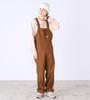 Lee Overalls Denim Salopette Large Size Unisex LM7254 Braun2 M