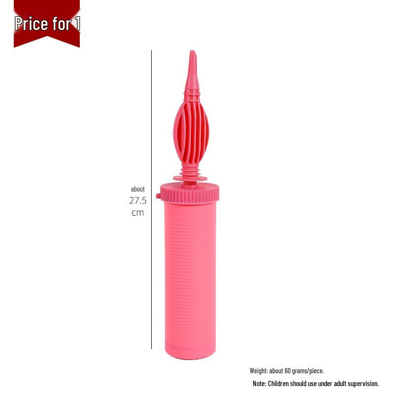 Latex Aluminum Balloon Pump: Manual Inflatable Air Pump for Balloons and Swimming Rings