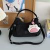 Niche Dumpling Bag New Casual Messenger Bag Fashionable Simple High Texture Girl Portable Shoulder Dumpling Bag