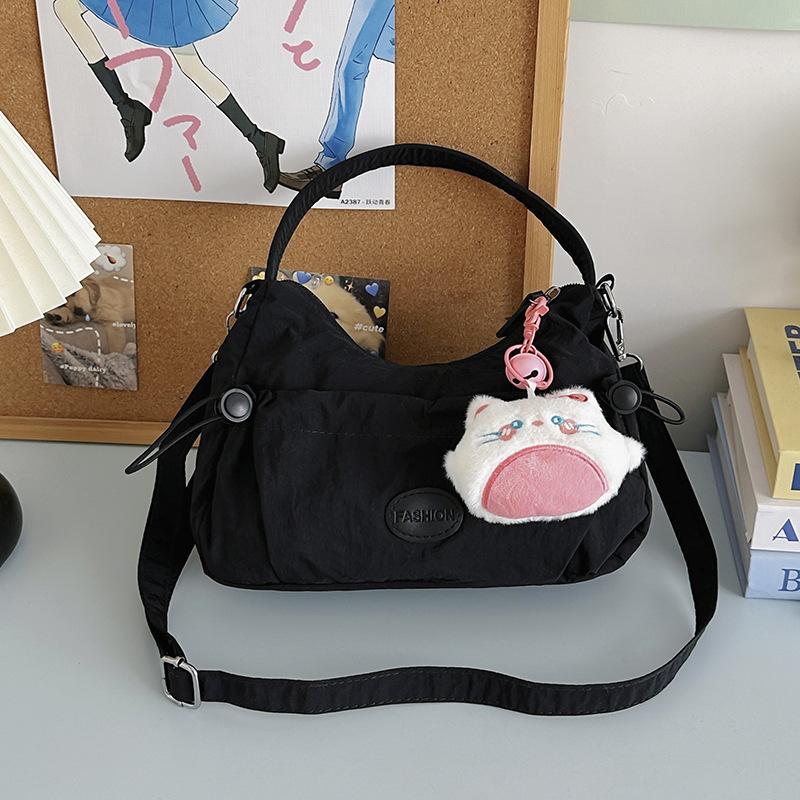 Niche Dumpling Bag New Casual Messenger Bag Fashionable Simple High Texture Girl Portable Shoulder Dumpling Bag