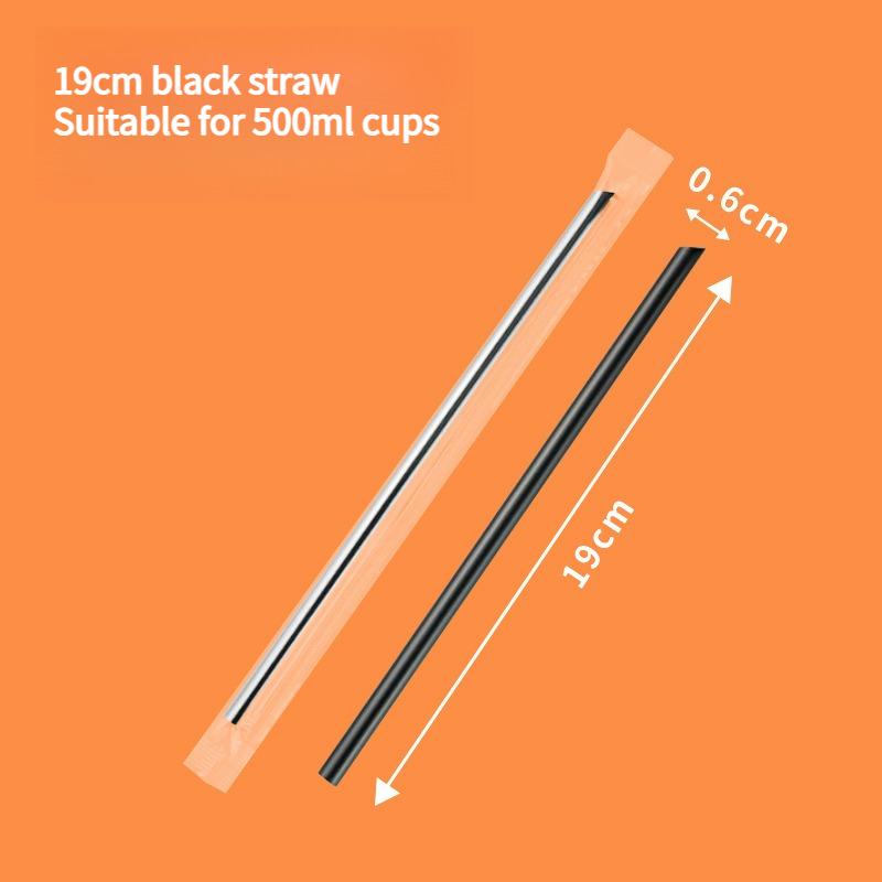 90mm Mouth Commercial PP Injection Cups  Disposable Milk Tea Cups with Lids Thickened High Transparent Plastic Drink CupsLarge Caliber Straws