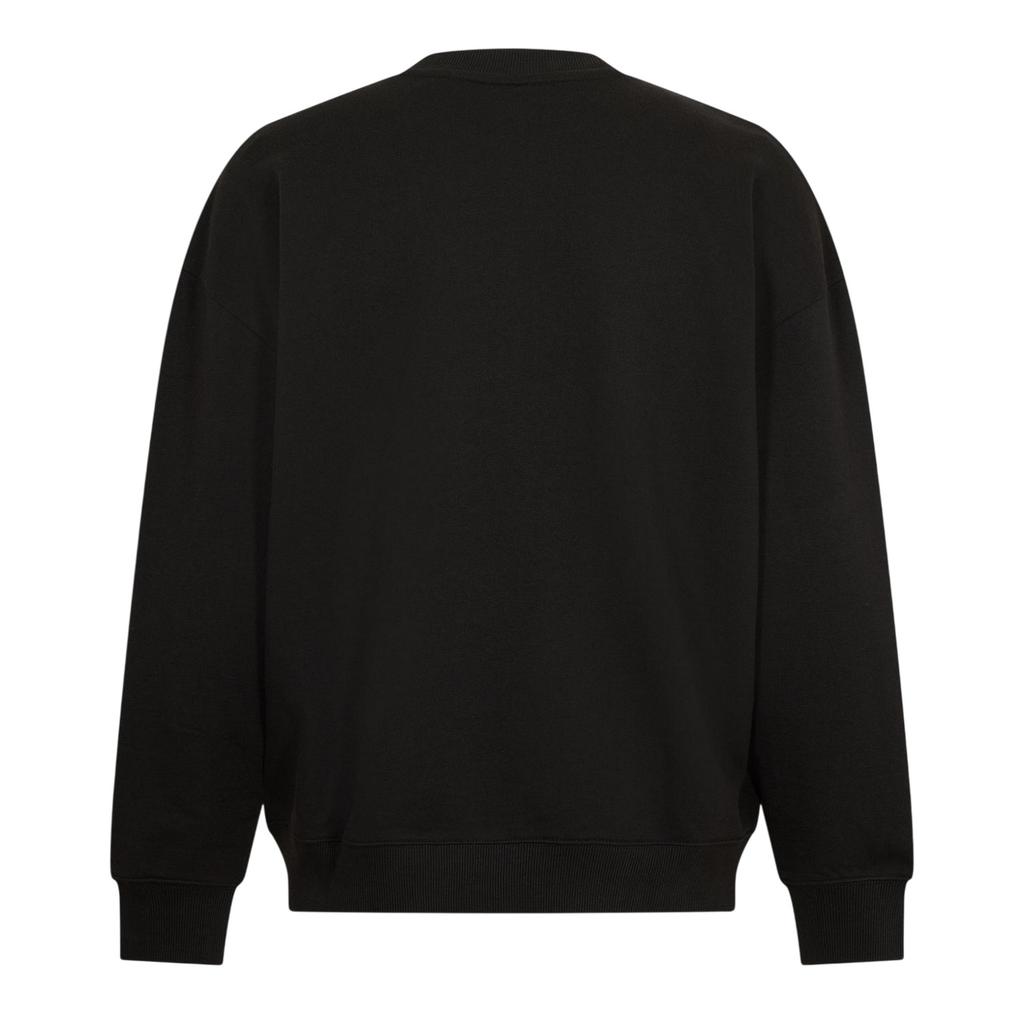 Hugo Mens Ribbed Collar Sweatshirt