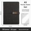 A5 Notizbuch mit individuellem Logo und Metallverschluss - Perfekt für Geschäfts-, Schul- oder Bürogeschenke