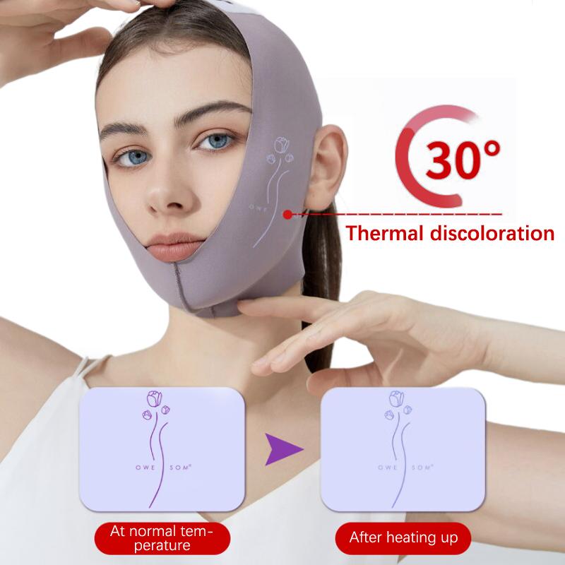 Adjustable V Face Bandage Lift Up Belt Reduce Double Chin Face Sculpting Sleep Mask Facial Skincare Tool Face Lifting Tapes