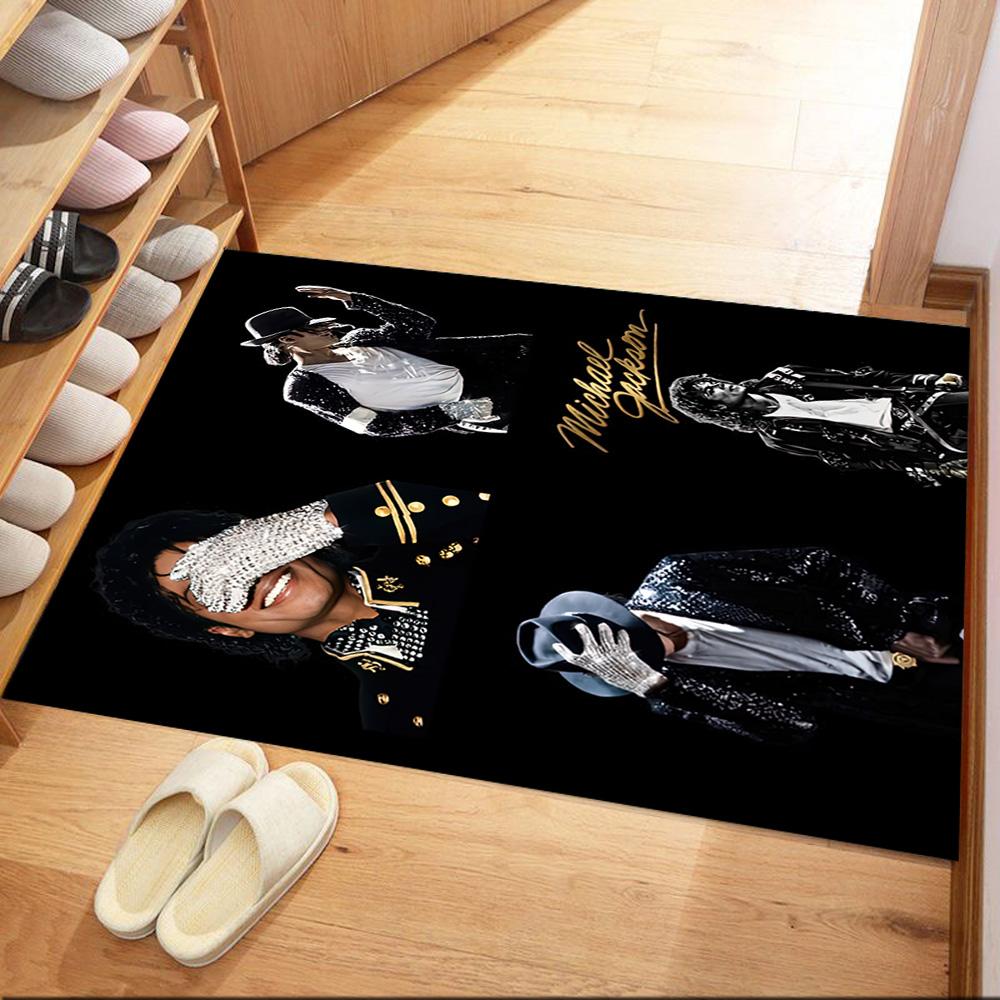 I tappeti quadrati dallo stile iconico di Michael Jackson sono un'ottima scelta per soggiorni, camere da letto, arredamento della casa e come regali.