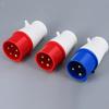 3PIN 4PIN Industrial Socket IP44 Rated Waterproof Connector  Electrical Connection