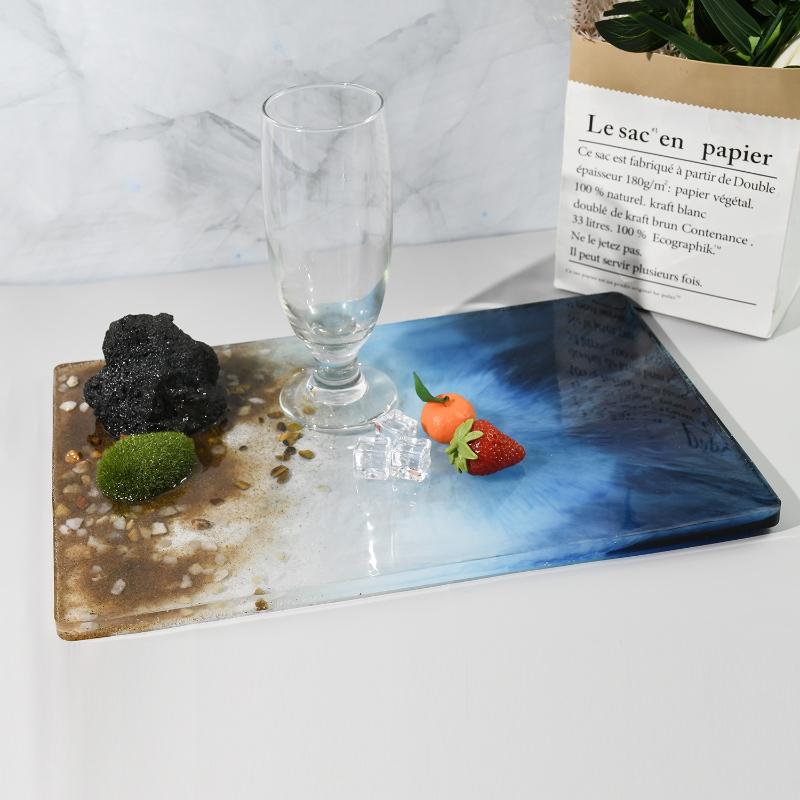 1 PCS Large Rectangular Silicone Mold, Suitable For Epoxy Resin River Tables And Resin Art Creations