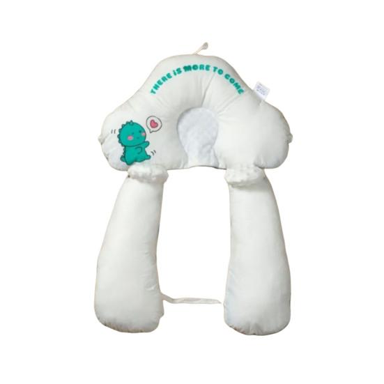 Wedge Pillow for Newborn Ergonomic Baby Sleeping Pillow Prevents Flat Head Adjustable Soothing Pillow for Proper Alignment And Pressure Relief