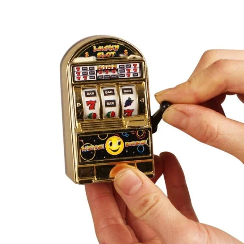 Funny Toy Slot Machine Mini Toy Lucky Jackpot Fun Christmas Gift Childrens Safety Toy