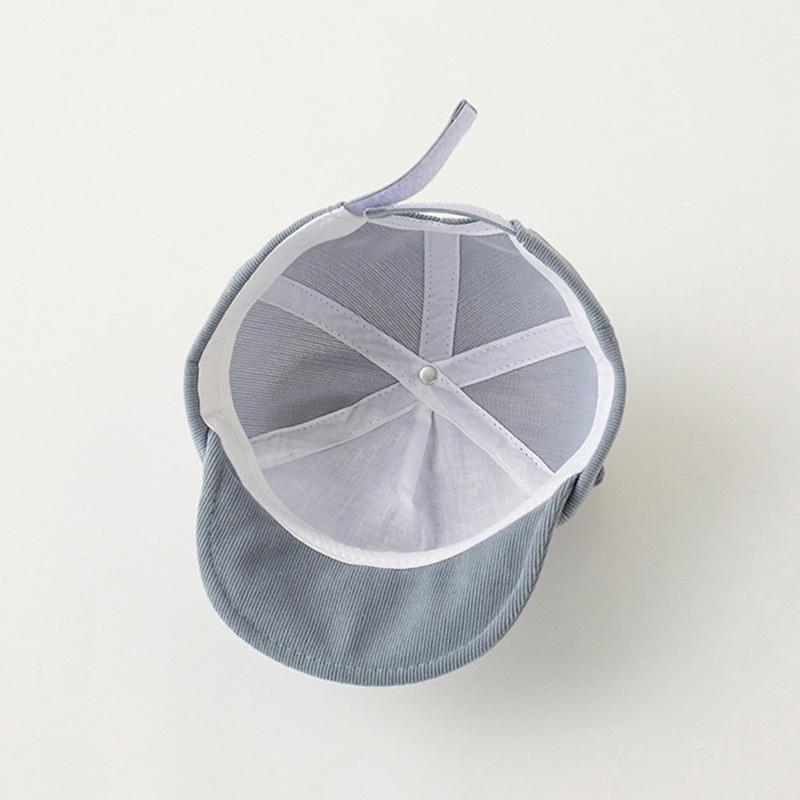Cute Animal Baby Baseball Hat Cartoon Dinosaur Rabbit Infant Peaked Cap Solid Color Kawaii Soft Brim Kids Sun Hats