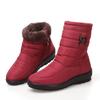 Women Boots High Quality Keep Warm Winter Boots with Platform Shoes Snow Boots Waterproof Low Heels Zipper Ankle Boots Female Women Shoes