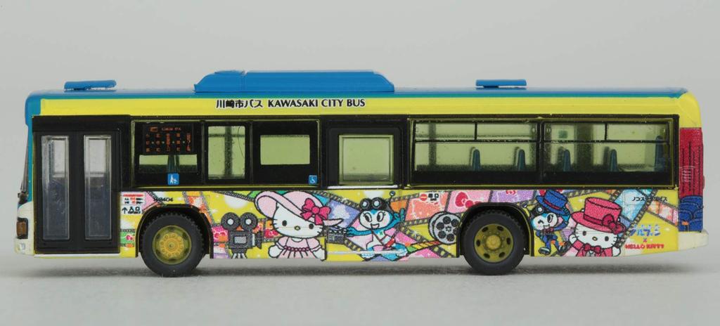 The Bus Collection Bus Collection Kawasaki City Transportation Bureau Kawasaki Norfin X Hello Kitty Video Town Wrapping B Diorama Supplies First Order