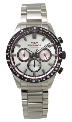 Chronograph Uhr T9B87BS Silber [Technos] Herren