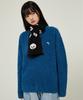WAIKEI Dolphin Boucle Knit Blue