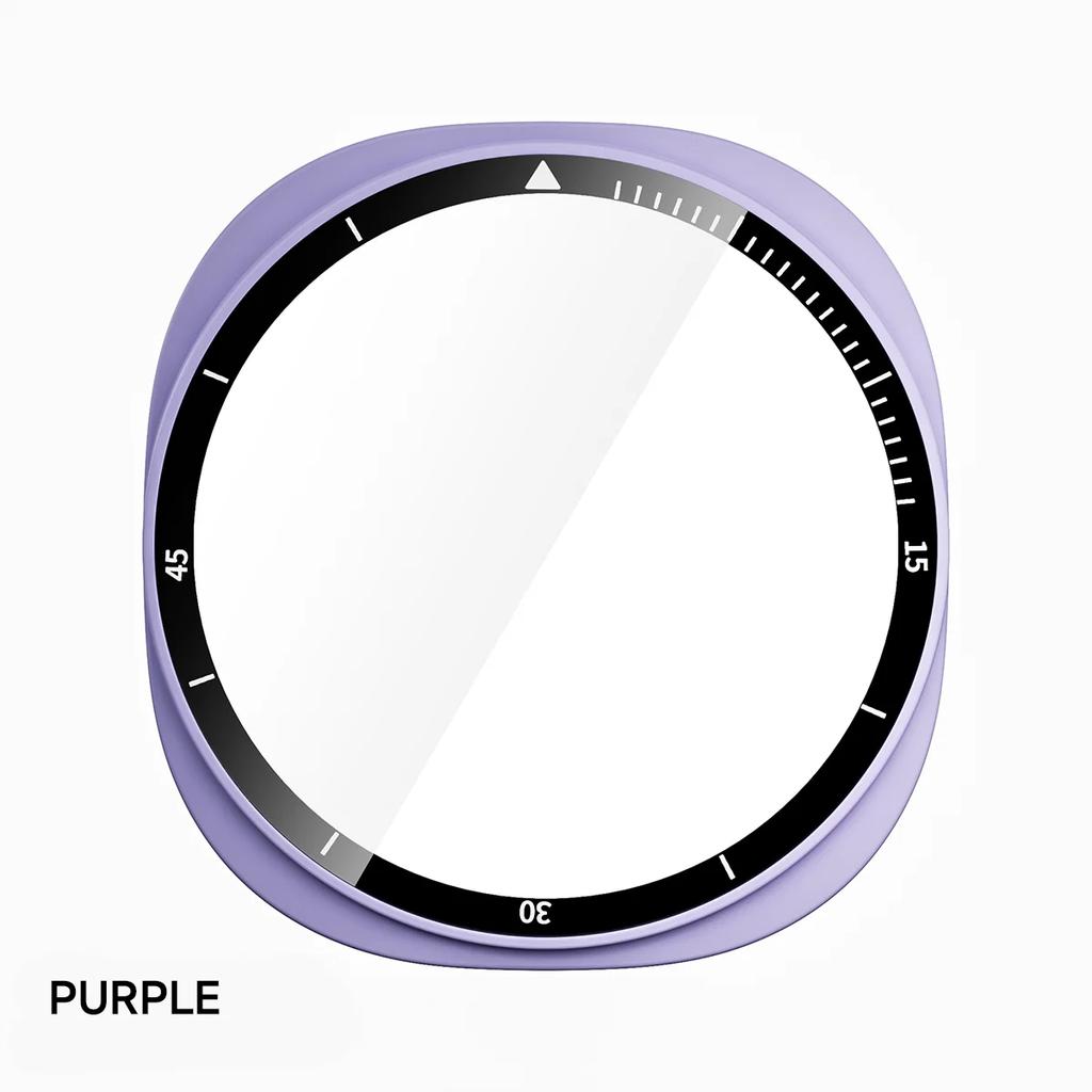 Tempered Glass+ PC Cover for Samsung Galaxy Watch 8 44mm All Coverage Protective Bumper Case for Galaxy Watch 8 40mm Accessories