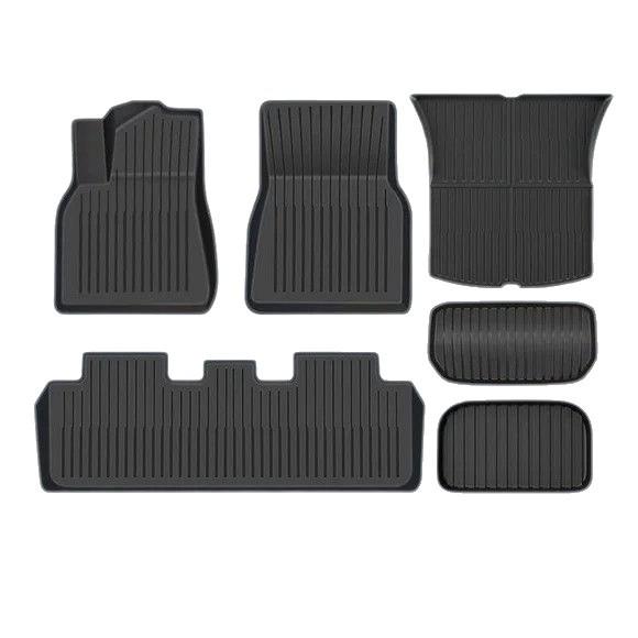 New Tesla Model 3Y Full Coverage TPE Floor Mats for Car Modification