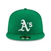 New Era Authentic Flat Visor MLB ACPERF OAKATH 25J Cap, Oak/Alternate 8, ALT,