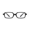 2/3 Pcs Rectangle Glasses Men  Fashion Vintage Blue Light Blocking Optical Frames Women New Trendy Simple Design Eyeglasses