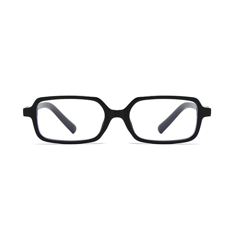 2/3 Pcs Rectangle Glasses Men  Fashion Vintage Blue Light Blocking Optical Frames Women New Trendy Simple Design Eyeglasses