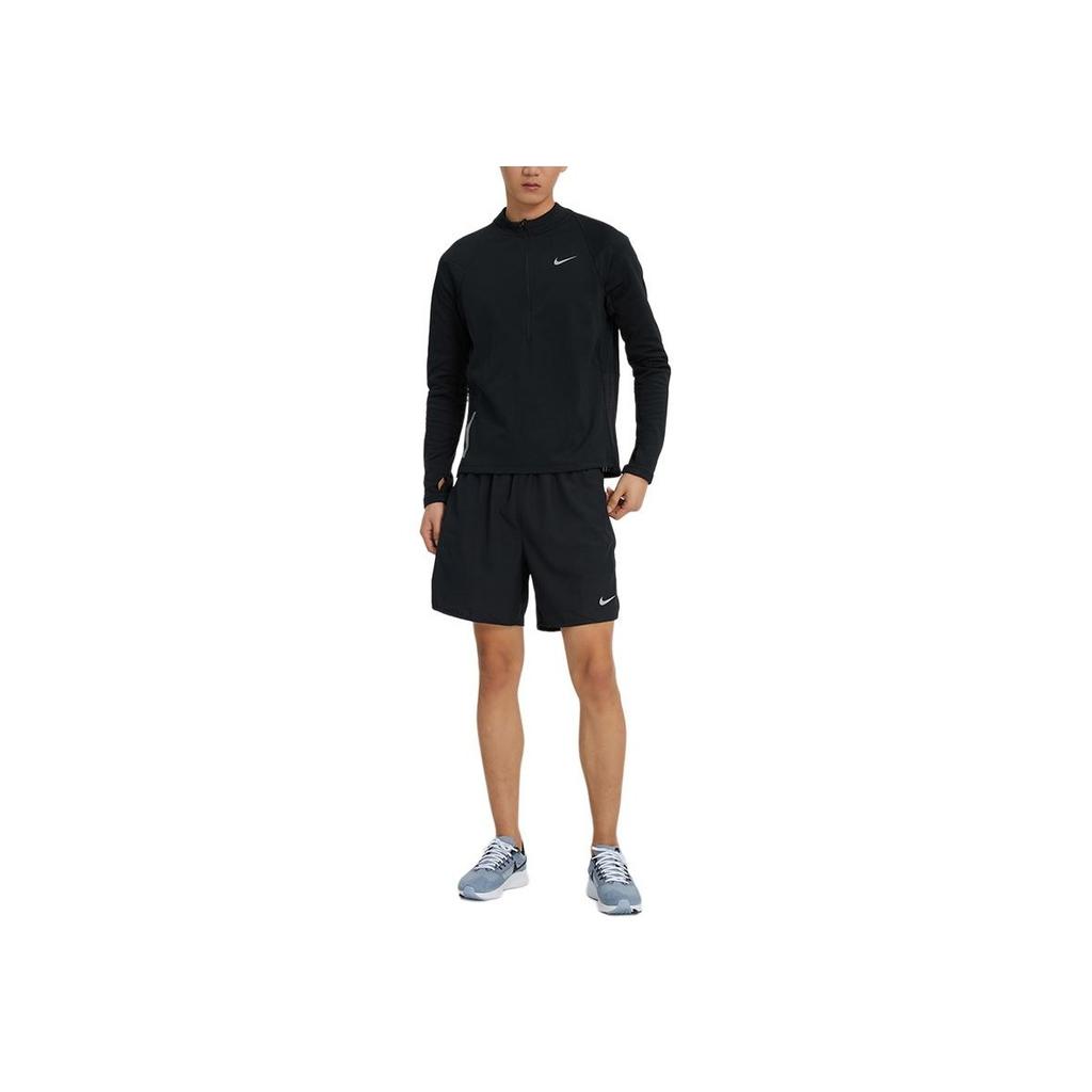 Nike Casual Sports Training Breathable Long Sleeve Raglan T-Shirt Men Tops Black DV9298-010