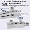 Stripped Screw Extractor Set Easy To Use Multifunctional Handle Broken Screw Removal Tool Bolt Extractor Kit