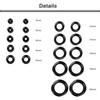 1 Pair 4-20mm Ultra Thin Silicone Flexible Flesh Tunnel Expander Stretching Gauge Earlets Plug Set Gauges Kit
