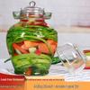 Thickened Glass Jar for Pickling: Sealed Household Container for Vegetables and Sauerkraut.