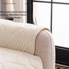 Geometric Diamond Grid Jacquard Sofa Cover Winter Warm Plush Sofa Towel Non-Slip Sofa Slipcovers for Living Room Sofas Protector