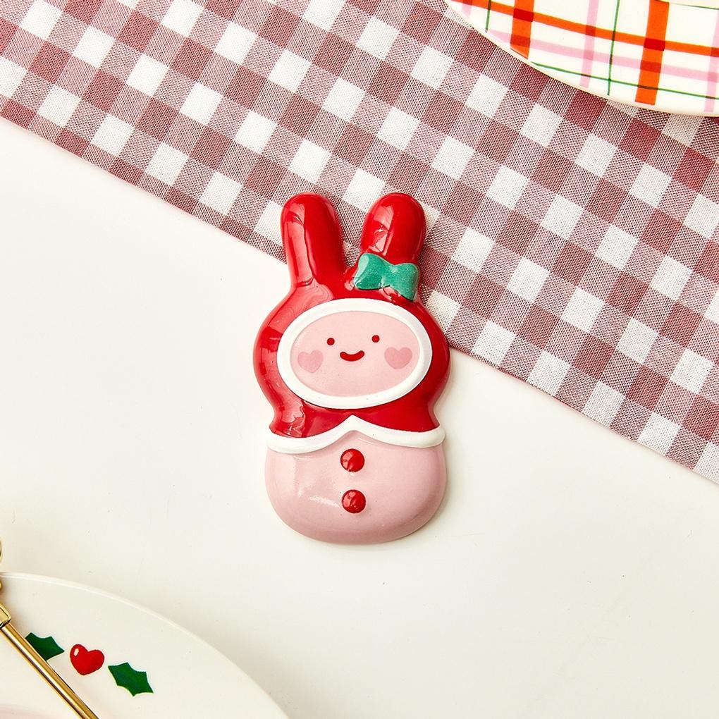 Рождественский Holly Jolly Подставка для ложки Scrabble Снеговик_KT9123011