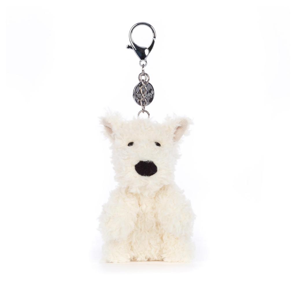 Jellycat Keychain Bag Munro Scottie Small Charm, Dog,