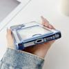 Plating Card Slot Clear Case Shell For Samsung S25 Edge S24 FE S23 Ultra S22 A56 A36 A55 A26 A16 Soft Silicone Shockproof Transparent Phone Cover