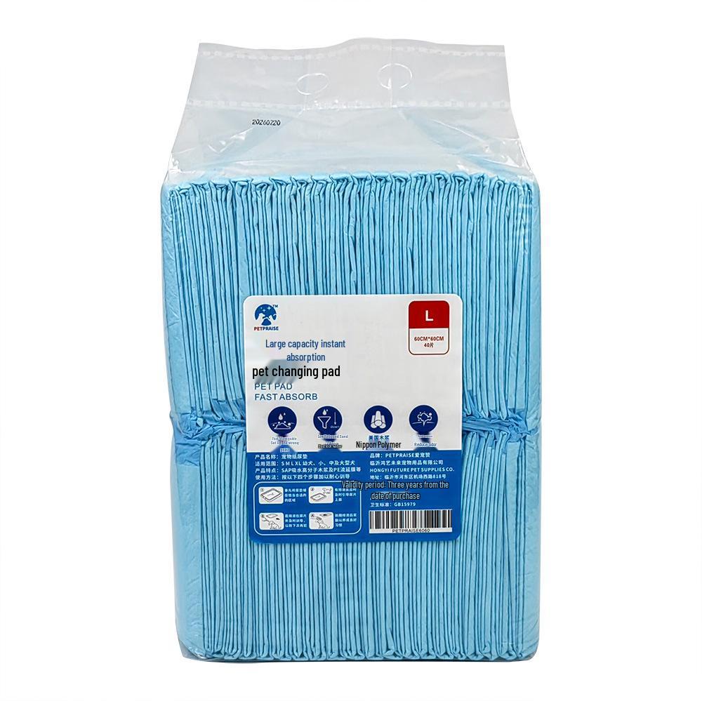 Pet Pee Pads: Disposable, Colorful, Large Quantity Diapers for Dogs