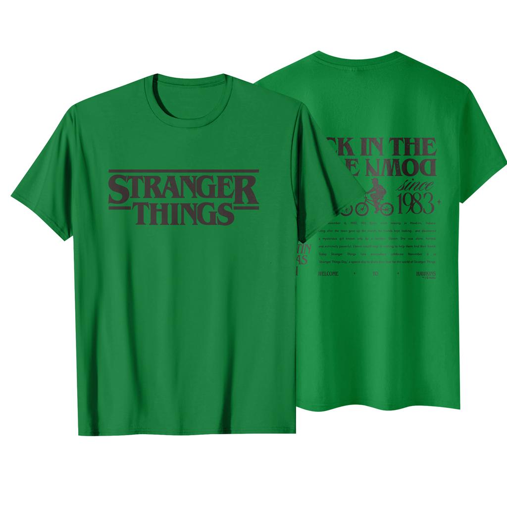 Lässiges Kurzarm-T-Shirt mit Buchstabenprint für Kinder