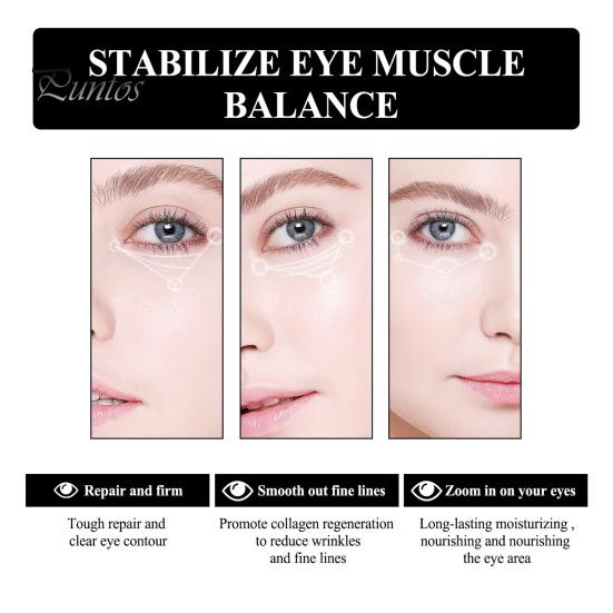 Eye Cream Firming Instant Eye Tightener Reduce Dark Circles Bags Hydrating Eye Creams Lightweight Formula Anti-Aging Wrinkle Treatment for Men Women