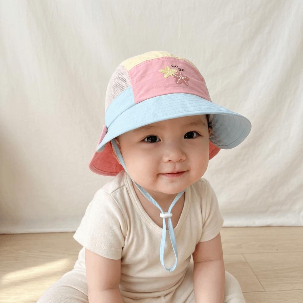 Quick-dry Cartoon Bucket Hat Car Children's Fisherman Hat Breathable Summer Kid Sun Hat Boy
