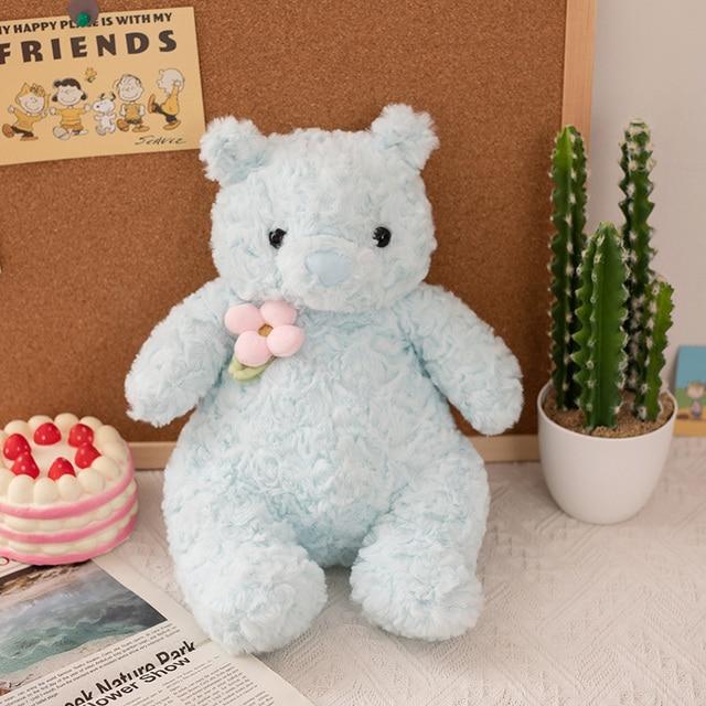 1 stück 40 cm Niedlichen Cartoon Teddybär Plüschtiere Gefüllte Weiche Tiere Dressing Up Puppe Für Mädchen Kinderzimmer Dekor Geburtstagsgeschenke