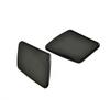 1pair Bumper Headlight Cover Plastic Black Washer Left Right Accessories