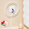 1PC 118.1inch Anti-extrusion Floor Cord Cover Arc Cord Protector Durable Extension Wiring Duct Protector Home Outdoor