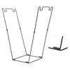 Outdoor Trash Bag Holder Stand Heavy Duty Metal Large Capacity Portable Leaf Bag Stand for Camping P