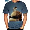 Funny Mushroom Pattern Men's Women's T-shirts Snail 3d Print Summer Fashion Tops Oversized Graphic Tee Comfortable Top
