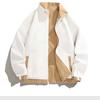 Double-Sided Jacket Spring Couple Jacket Y2k Two-sided Long Sleeve Coats Women Reversible Windbreaker Men's Clothing Splashproof