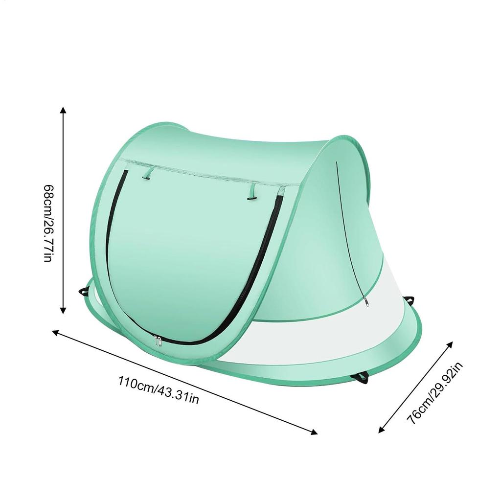 Toddler Beach Tent Outdoor Baby Shade UV Resistant Folding Baby Pop-Up Dome Tent For Vacation Camping Pool Beach Travel Backyard