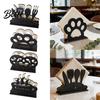 Nordic Style Tissue Storage Stand Rustic Wooden Napkin Holder Free Standing Paper Dispenser Modern Functional Wood Rack for Dining Table Coffee Bar