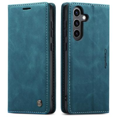 CaseMe Flip Retro Läderfodral För Samsung Galaxy S25 S24 S23 S22 S21 S20 S10 Ultra Plus FE plånbok Kortfack Stöttåligt Fodral