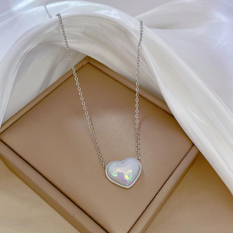 Real Gold Cold Necklace In The E-Commerce Good Goods Furnace, Women'S Collarbone Chain With Jewelry