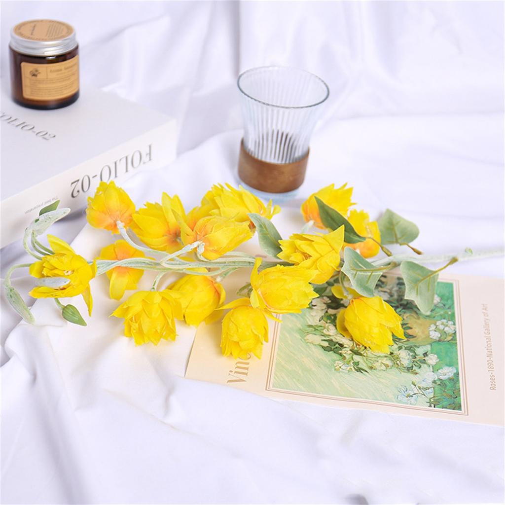 Mother's Day Gifts Artificial Flowers Wedding Flowers Silk Flowers With Stems Fake Cake Flowers