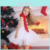 Snow Treasure Princess Girl's Ice And Snow Dance Skirt Christmas Snowman Costume