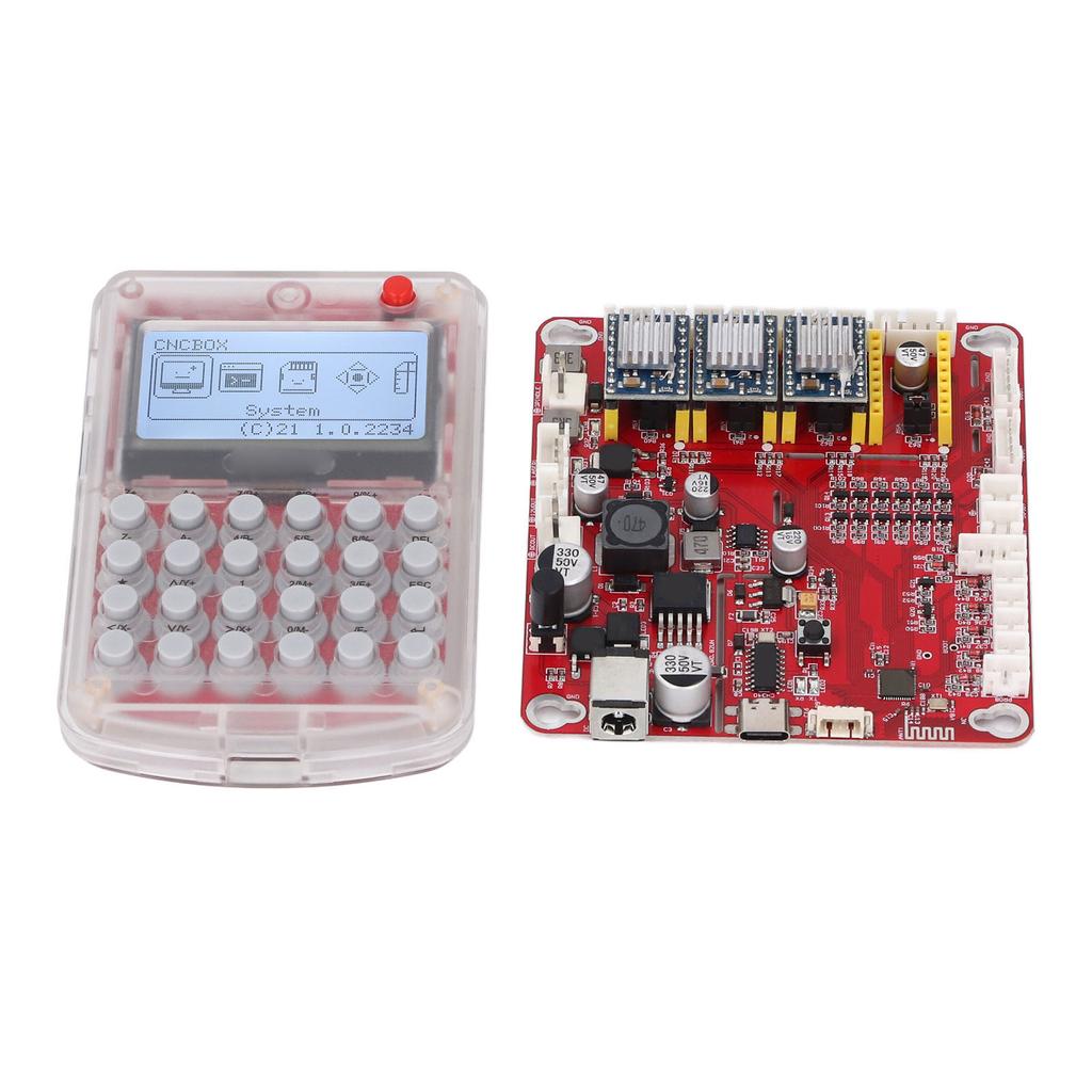 Graviermaschine Offline-Controller-Kit 24 Tasten 3 Achsen Offline-CNC-Controller-Board-Kit 12 V-36 V