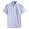 Forerunner Wolf Large Size Men's Short Sleeve Shirt Fat Fat Guy Summer Thin Business Casual Loose Versatile Shirt Tide