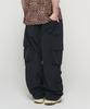 CARGOBROS Multi-Pocket Nylon Cargo Pants (Black)